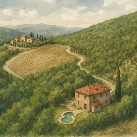 Borgo Le Noci Chianti Retreat & Pool Gaiole in Chianti
